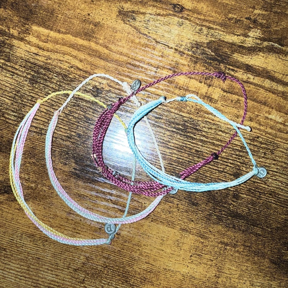 Pura Vida Multicolor Braided Bracelets
